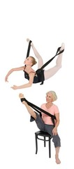 Si-Stretcher Flexibility Band Si-Stretcher Stretching And Flexibility Aid For