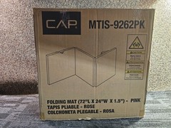 CAP Barbell 6′ x 2′ All Purpose Folding Anti Tear Exercise Training Balance Mat