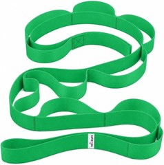 Eco-Friendly 10-Loop Stretching Strap for Therapy & Flexibility