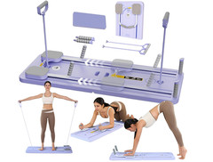 MIXBEL Pilates Reformer Pilates Machine Set Foldable Pilates Board for Home Pila