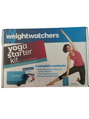 NEW SEALED WEIGHT WATCHERS YOGA STARTER KIT WITH TWO COMPLETE DVD WORKOUTS