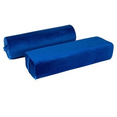 2-Pack Yoga Bolster Pillow Set: Rectangular & Cylinder Pillows for Meditation…