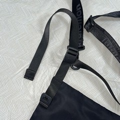 Lululemon Stow and Flow Mat Strap Bag Logo One-Size Black Crossbody OUT OF STOCK