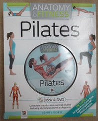 Anatomy of Fitness Pilates Book & DVD in box.