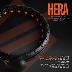 Exercise Hula Hoop for Adults Weight Loss – Weighted Hula Hoop for Workout, A…