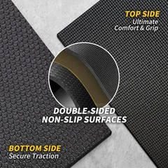 Yoga Mat for Women and Men, Extra Long and Wide Exercise Mat72″x48″/84″x30″, …