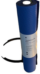 Lululemon The Workout Mat 6mm pipe dream blue/pitch blue NWT yoga mat