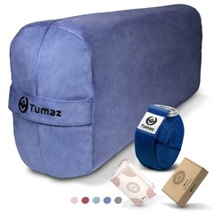 Yoga Bolster Set – Rectangular Bolster Pillow for Restorative Yoga, Soft Meditat
