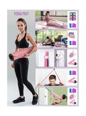 1/3 Yoga Mat Thick, Yoga Kit and Sets for Beginners Include High Density Yoga…