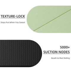 Foldable Yoga Mat, 71″x24″x1/3″ Thick, Non Slip Exercise Mat