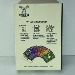 Flexibility Stack 52 Learn Static and Dynamic Stretches 52 Cards With QR Codes
