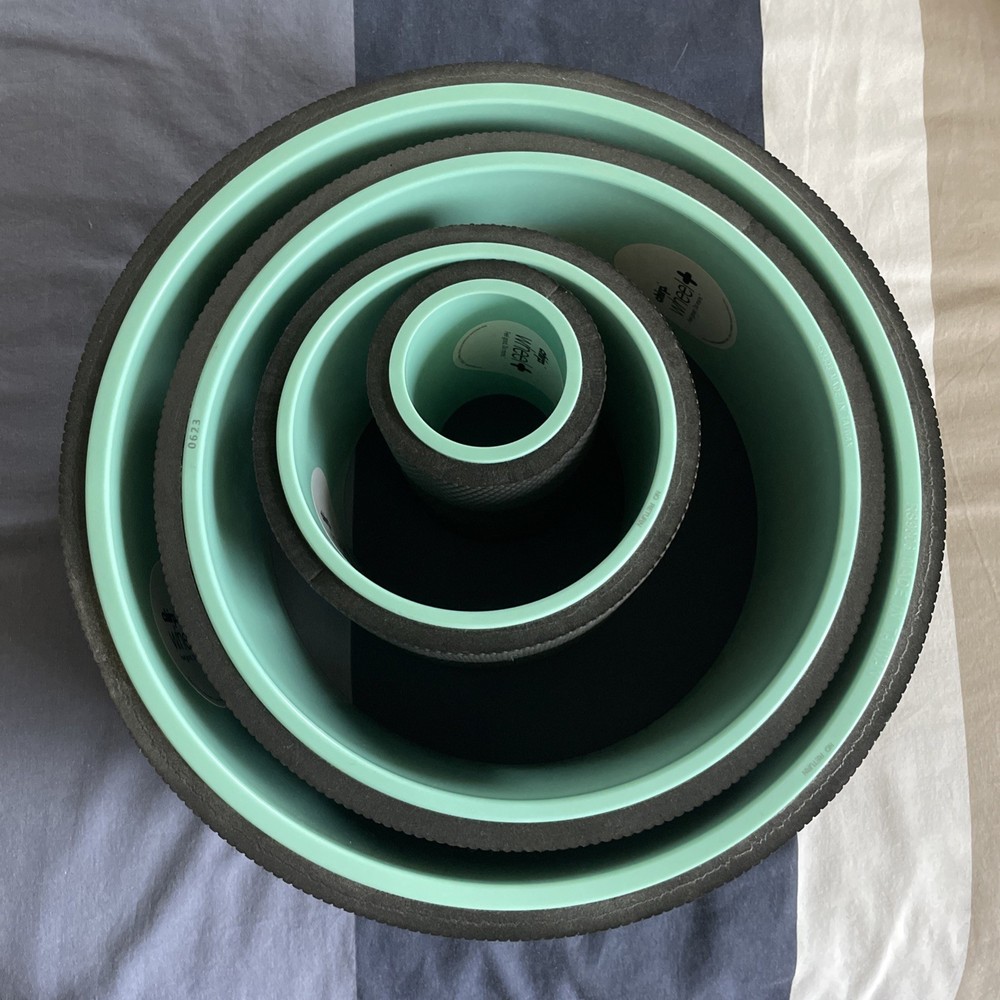 Chirp Wheel+ 4 Pack Therapy Spine Yoga Roller – Mint Color
