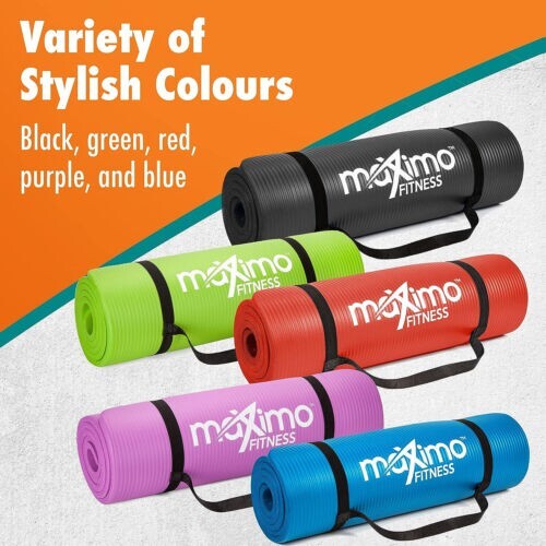 NEW: Maximo Extra Thick Yoga Mat Exercise Mat ,Multipurpose Fitness Workout Mat