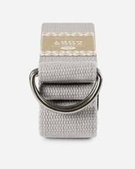Lotuscrafts Yoga Strap 8 1/4ft Gray – 100% Organic Cotton