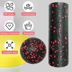 Extra Mini Foam Roller – High Density Massage Roller, Extra Small Yoga Roller…