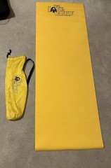 SUPER RARE The Love Guru Movie Yellow Yoga Mat and Cover Holder Carrier Bag
