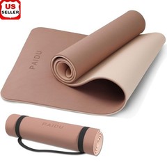 High Quality Non-Slip Yoga Mat Thick Cushioning Portable Exercise Mat Home Gym