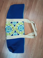New Kim Michie Colorful Yoga And Pilates Bag Blue/Green