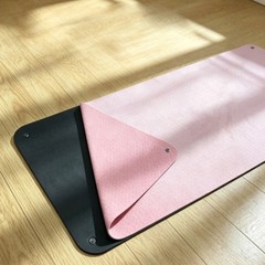 Fasten-on Fitness Mat Rounded Corners Fitness Towel Mat Sweat Absorbing
