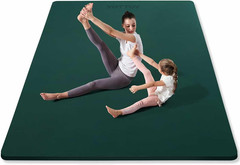 YOTTOY Large Yoga Mat (75 * 52 * 1/2Inch),Extra Wide TPE Exercise Mat,Non-Slip W