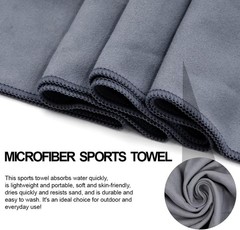 Quick D. Microfiber Gym Towels 16×27 Inch – 5 Pack, Quick Dry, Soft &
