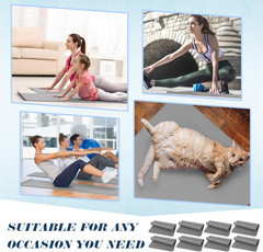 10 Pack Yoga Mats Bulk, 68” X 24” X 4Mm Thick Yoga Mats for Kids and Adult Gym