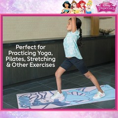 Disney Princess Belle Kids Yoga Mat For Girls, Brand New | 60″L x 24″W x 3″Th