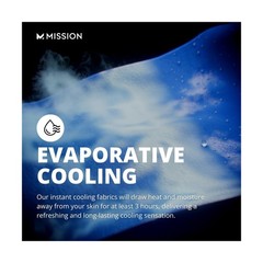 MISSION Max Plus Cooling Towel- Soft, Durable Microfiber – Cools Up… Fast Ship