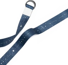 Celestial Yoga Strap 8ft Extra Long Modern Design Soft Polyester for Flexibility