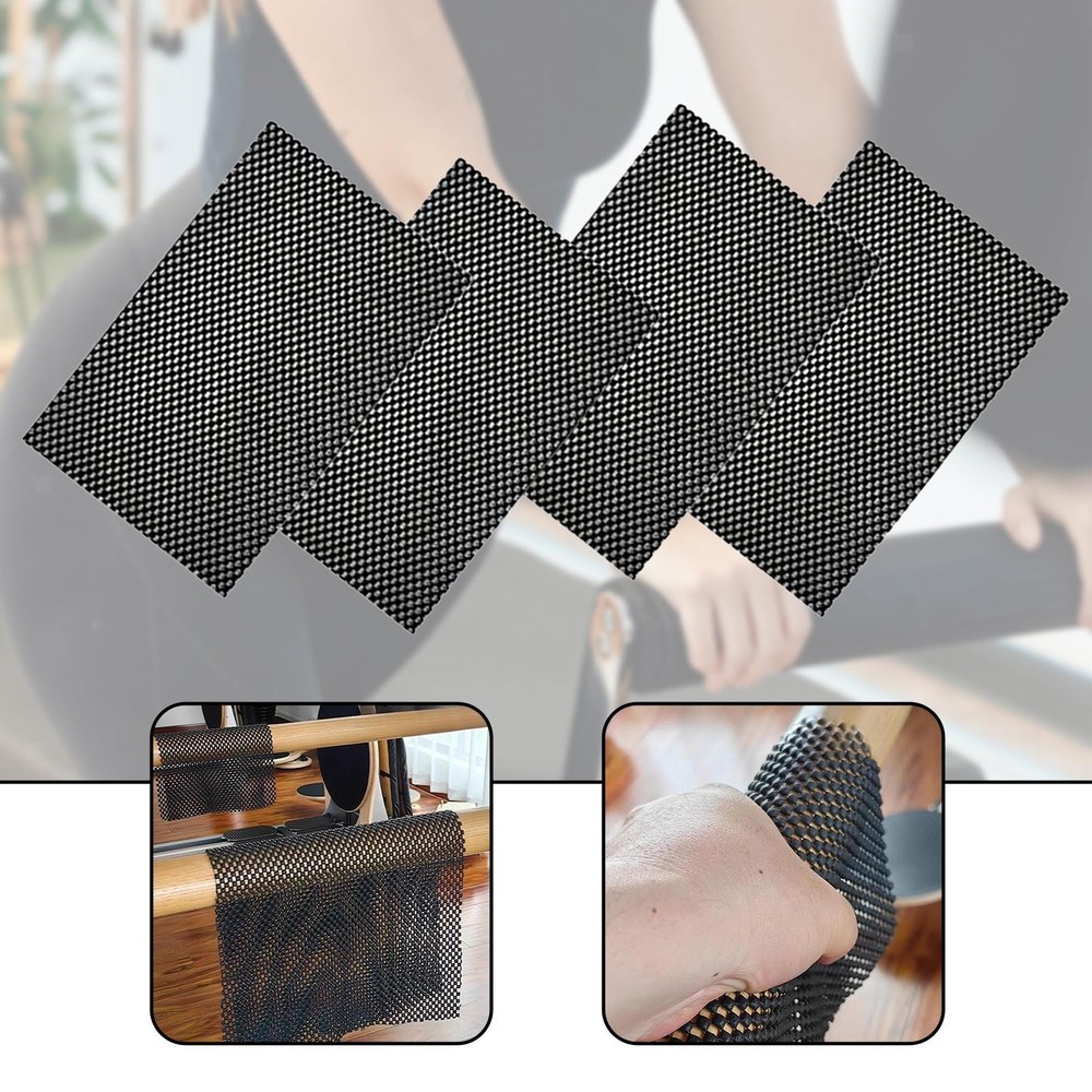 Pilates Non Slip Mat Anti Skid for Sweaty Hands Portable Grippy Pad for Body