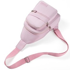 Sling Backpack Crossbody Bags for Women, Small Sling Bag Cross Body Bag D Pink