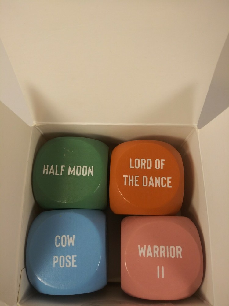 YOGA DICE KIT TRANQUILITY IS JUST A ROLL AWAY