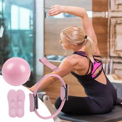 Pilates Ring & Ball Set for Core & Full-Body Shaping | PVC