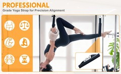 Pilates Foot Strap Yoga Strap Adjustable Women Equipment Enhance Balance for