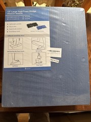 Brand New Strongtek 13” Large Yoga Foam Wedge Pair