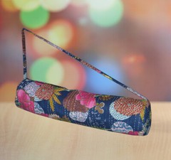 Indian Unisex Cross Body Kantha Yoga Bag Running Fancy Bohemian Exercise Cotton