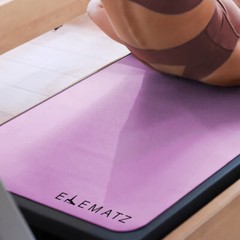 Pink Lavender Pilates Reformer Mat