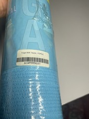 Hugger Mugger The Original Tapas Yoga Mat 1/8”x24”x 68” Blue Topaz New Sealed