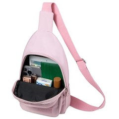 Sling Backpack Crossbody Bags for Women, Small Sling Bag Cross Body Bag D Pink