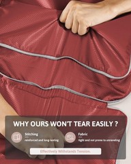 Meowoo 7 Set Compression Packing Cubes for Travel, Durable Ripstop Mesh Suitc…