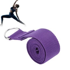 Fitness Stretching Strap NonElastic Stretch Yoga Strap Cotton Fitness Bands with