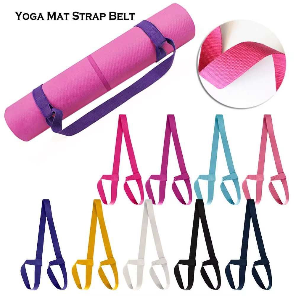 High Quality Yoga Mat Strap Belt Adjustable Sports Sling Shoulder Carry Belt 1pc