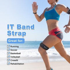 IT Band Strap, Adjustable Iliotibial Band Syndrome Brace, Athletic Stabilizer…