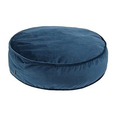 Round Floor Pillow Cover Velvet Throw 25.6″ x 25.6″ (Pack of 1) Dark Blue