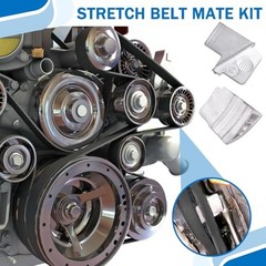 2PCS Stretch Belt Mate Kit, Serpentine Belt Tool, Metal Belts Remover,