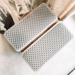 Sadhu board with Galvanized nails “Flower of Life”, Foot massage Reflexology