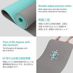 Yoga Mat with Storage Bag and Carrying Strap – Eco Friendly