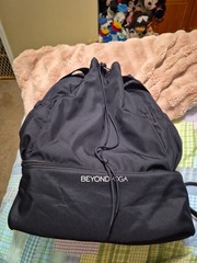 Beyond Yoga Convertible Gym Bag Backpack Black Tote Weekend Bag NEW