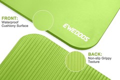 Yoga Knee Pad Cushion – Non-Slip Mat for Floor Exercises – Yoga Mat Accessory