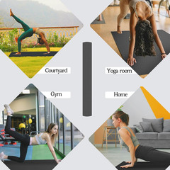 VTORY Extra Large Yoga Mat Thick Exercise Mat for Men and Women, Non-Slip, Durab